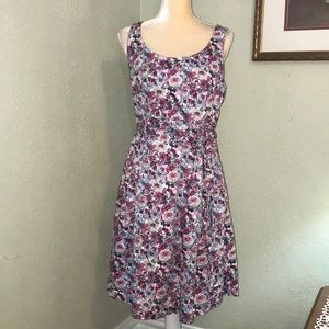 Tommy Hilfiger Floral Sleeveless Dress w/ Pockets